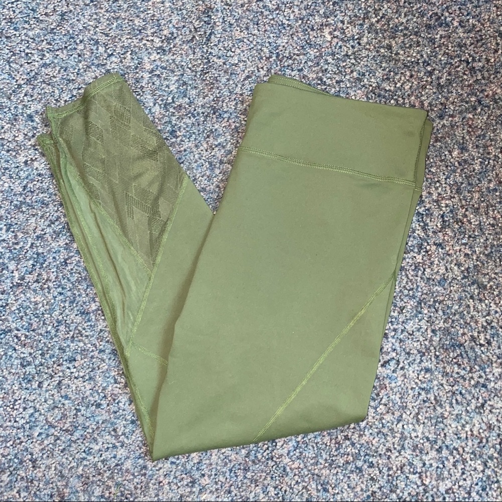 Green Demi Lovato Fabletics Leggings